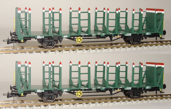 Set of 2 Timber transport cars. Set #1<br /><a href='images/pictures/Sudexpress/23330350.jpg' target='_blank'>Full size image</a>